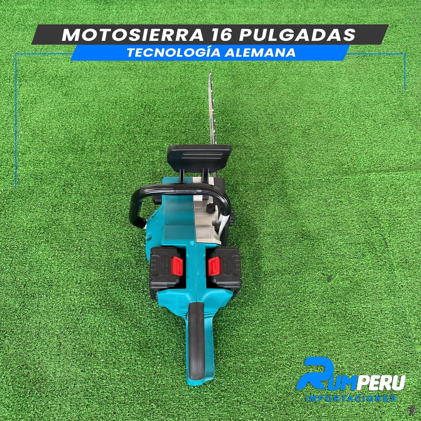 Motosierra 16 Pulgadas (Inalámbrica 48V Tecnología Alemana)