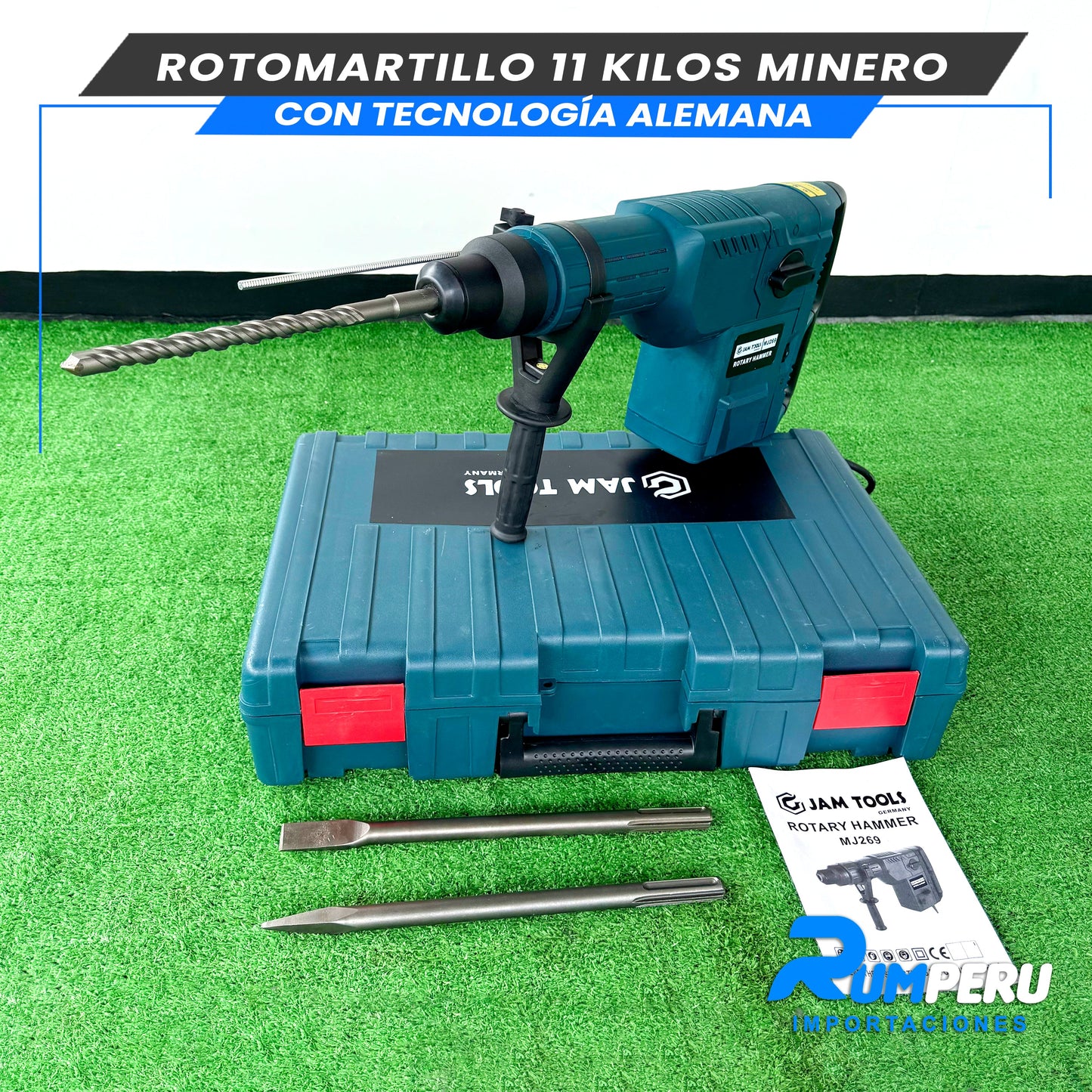 ROTOMARTILLO 11 KILOS MINERO CON TECNOLOGÍA ALEMANA