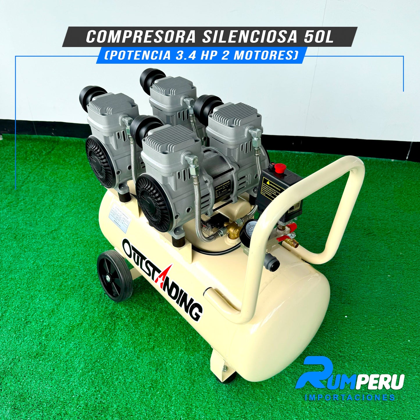 Comprensora Silenciosa 50 Litros
