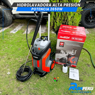Hidrolavadora de Alta Presión 2650W