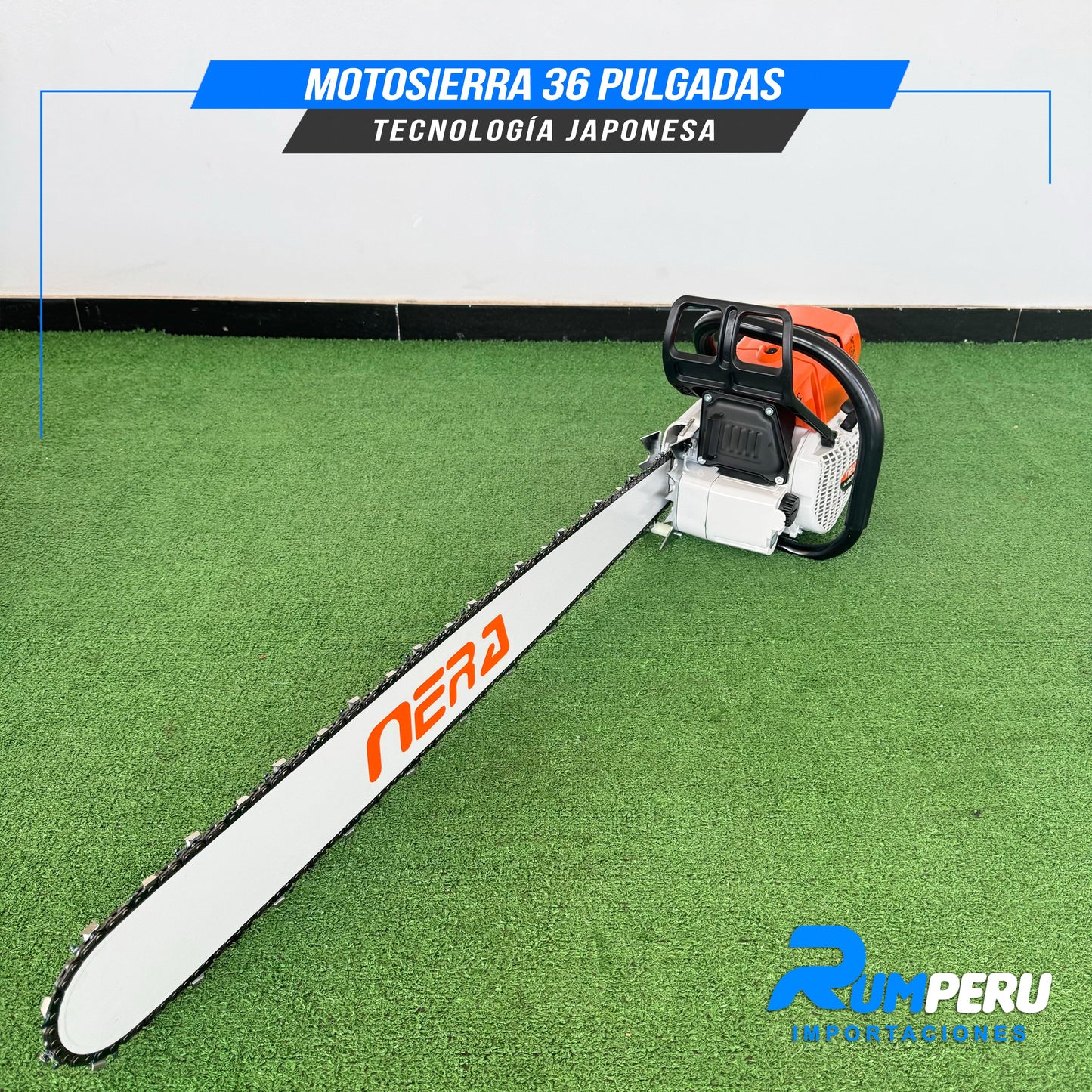MOTOSIERRA 36 PULGADAS TECNOLOGÍA JAPONESA