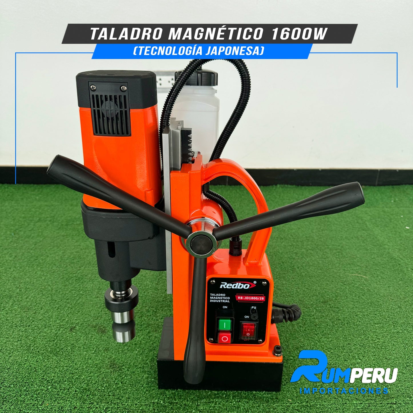 Taladro Magnético 1600W (Tecnologia Japonesa)