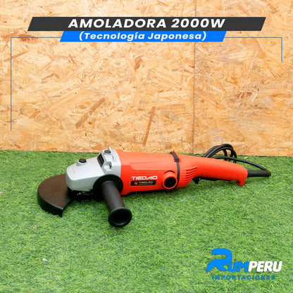 AMOLADORA 2000W (TECNOLOGÍA JAPONESA)