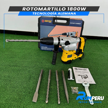 Rotomartillo 1800w Tecnología Alemana