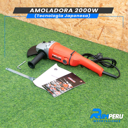 AMOLADORA 2000W (TECNOLOGÍA JAPONESA)