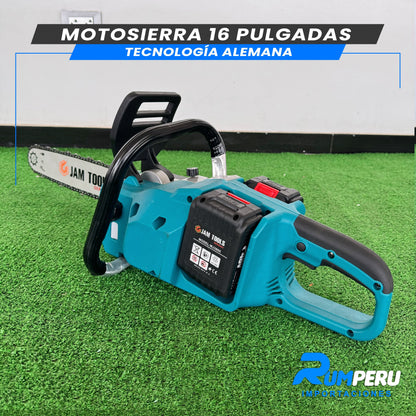 Motosierra 16 Pulgadas (Inalámbrica 48V Tecnología Alemana)