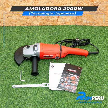 AMOLADORA 2000W (TECNOLOGÍA JAPONESA)