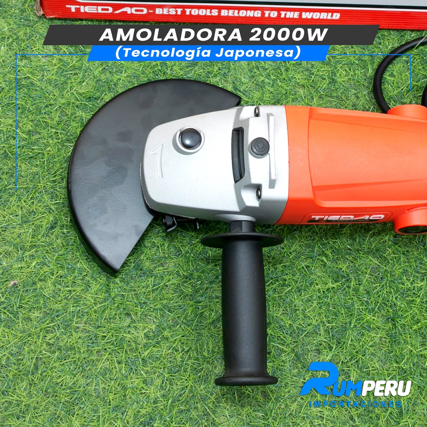 AMOLADORA 2000W (TECNOLOGÍA JAPONESA)