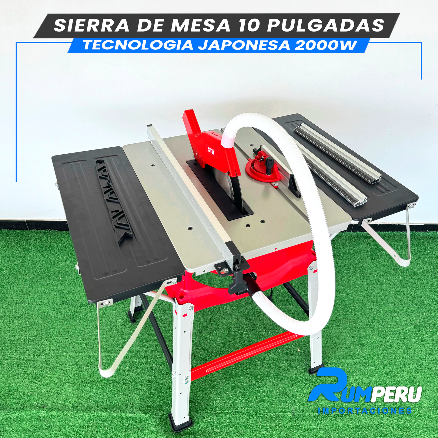 Sierra de Mesa 10 Pulgadas 2000W (Tecnologia Japonesa)