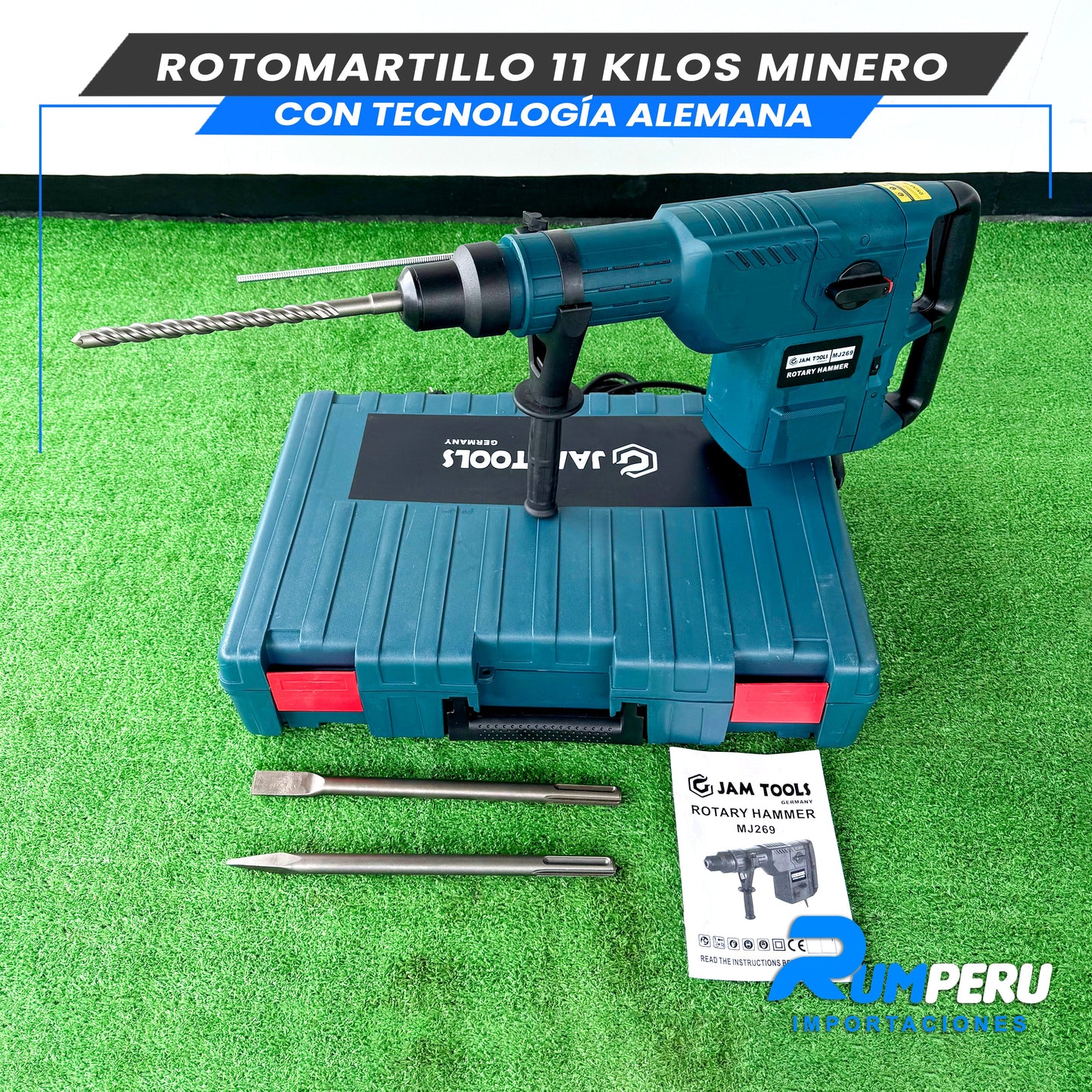 ROTOMARTILLO 11 KILOS MINERO CON TECNOLOGÍA ALEMANA