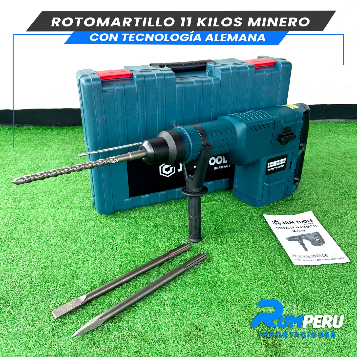 ROTOMARTILLO 11 KILOS MINERO CON TECNOLOGÍA ALEMANA