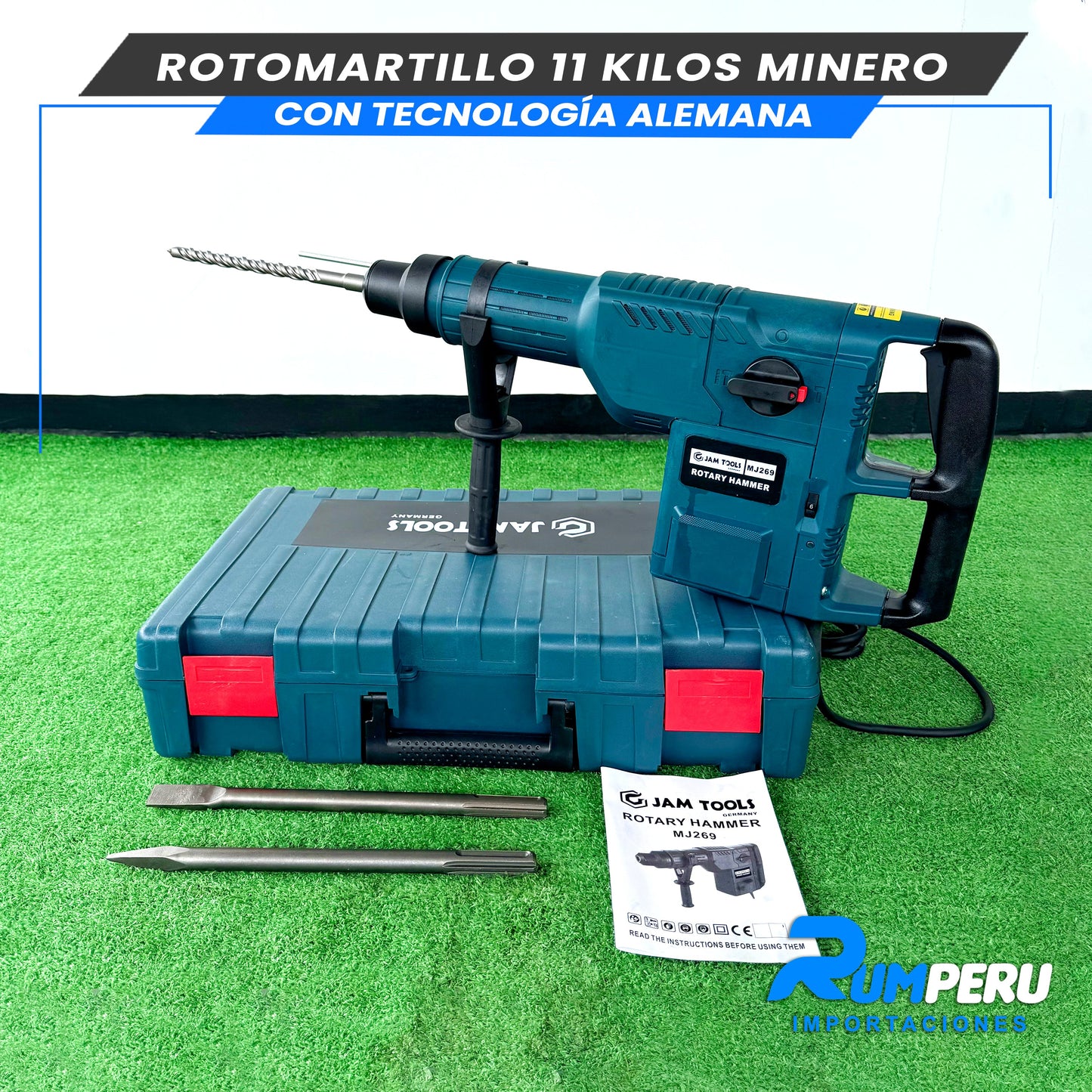 ROTOMARTILLO 11 KILOS MINERO CON TECNOLOGÍA ALEMANA