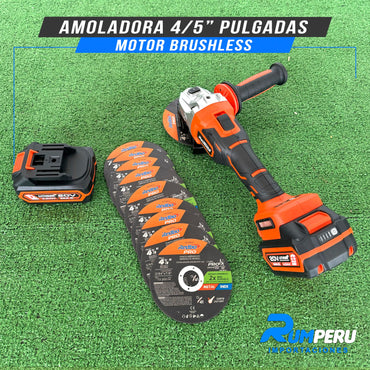 AMOLADORA  4/5 PULGADAS MOTOR BRUSHLESS