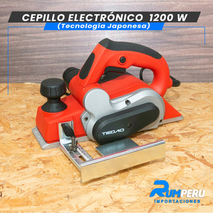 CEPILLO  ELECTRÓNICO 1200 W (TECNOLOGÍA JAPONESA)