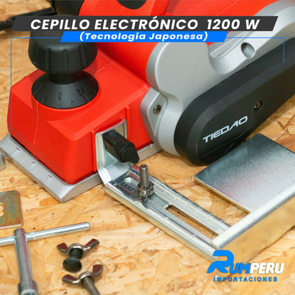 CEPILLO  ELECTRÓNICO 1200 W (TECNOLOGÍA JAPONESA)