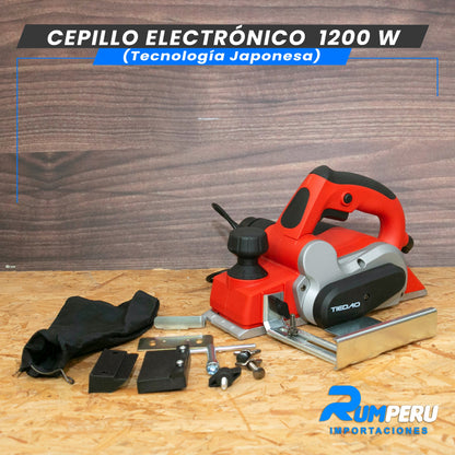 CEPILLO  ELECTRÓNICO 1200 W (TECNOLOGÍA JAPONESA)