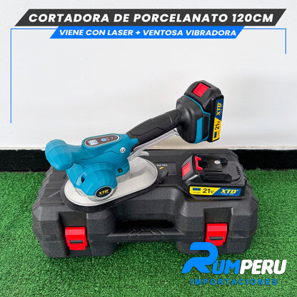 Cortadora De Porcelanato 120CM Viene Con Lase +Ventosa Vibradora
