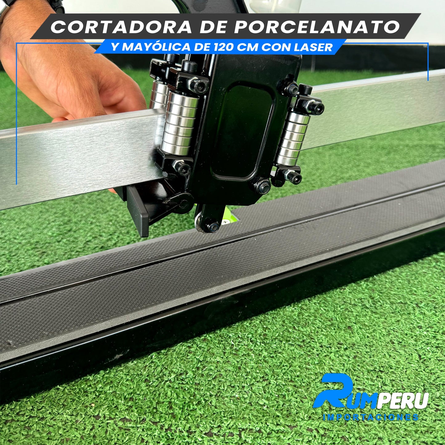 Cortadora de Mayólica y Porcelanato 120Cm (Con Laser)