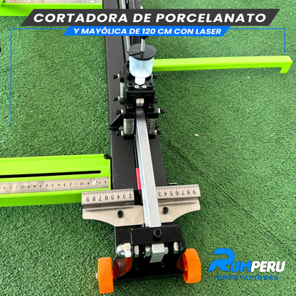Cortadora de Mayólica y Porcelanato 120Cm (Con Laser)