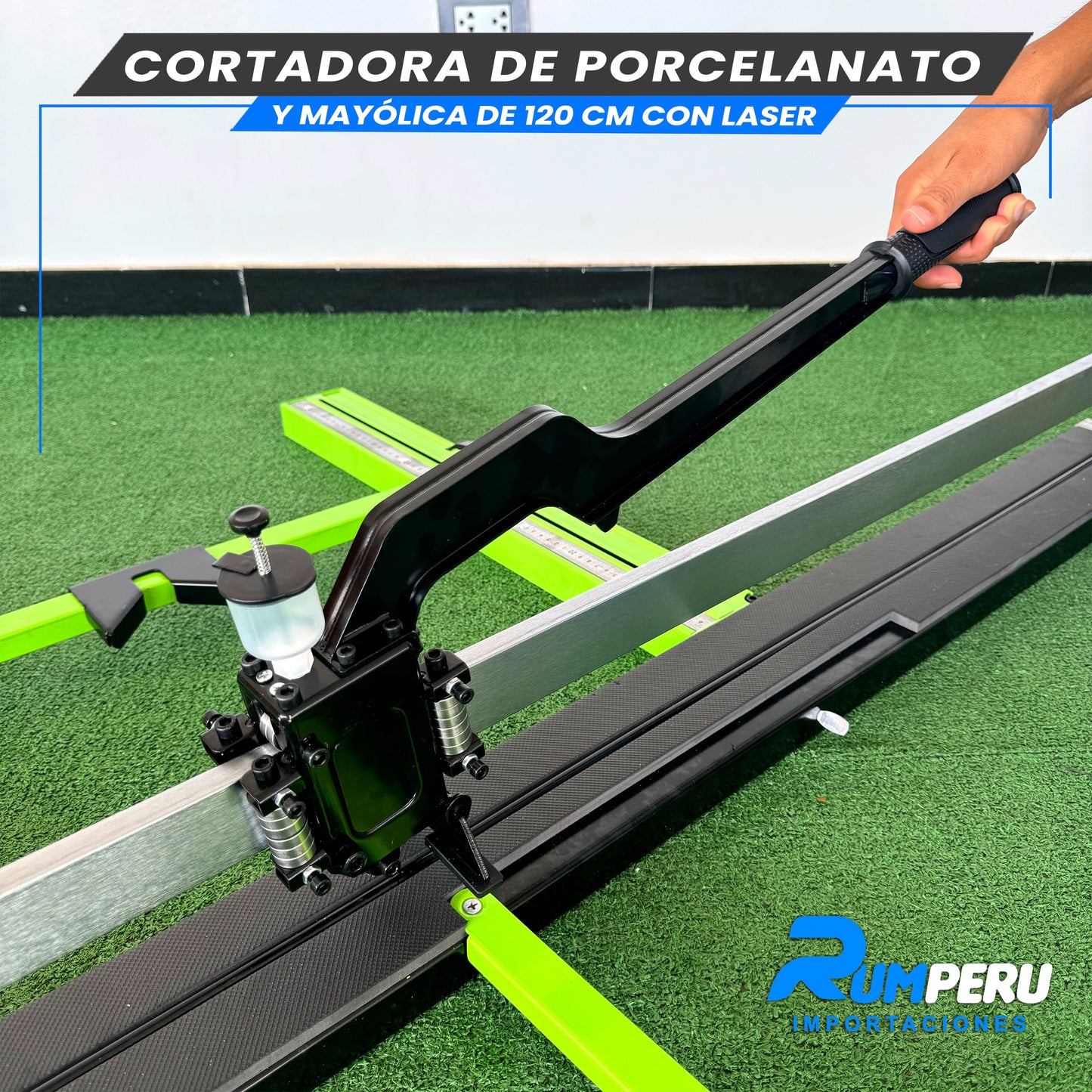 Cortadora de Mayólica y Porcelanato 120Cm (Con Laser)
