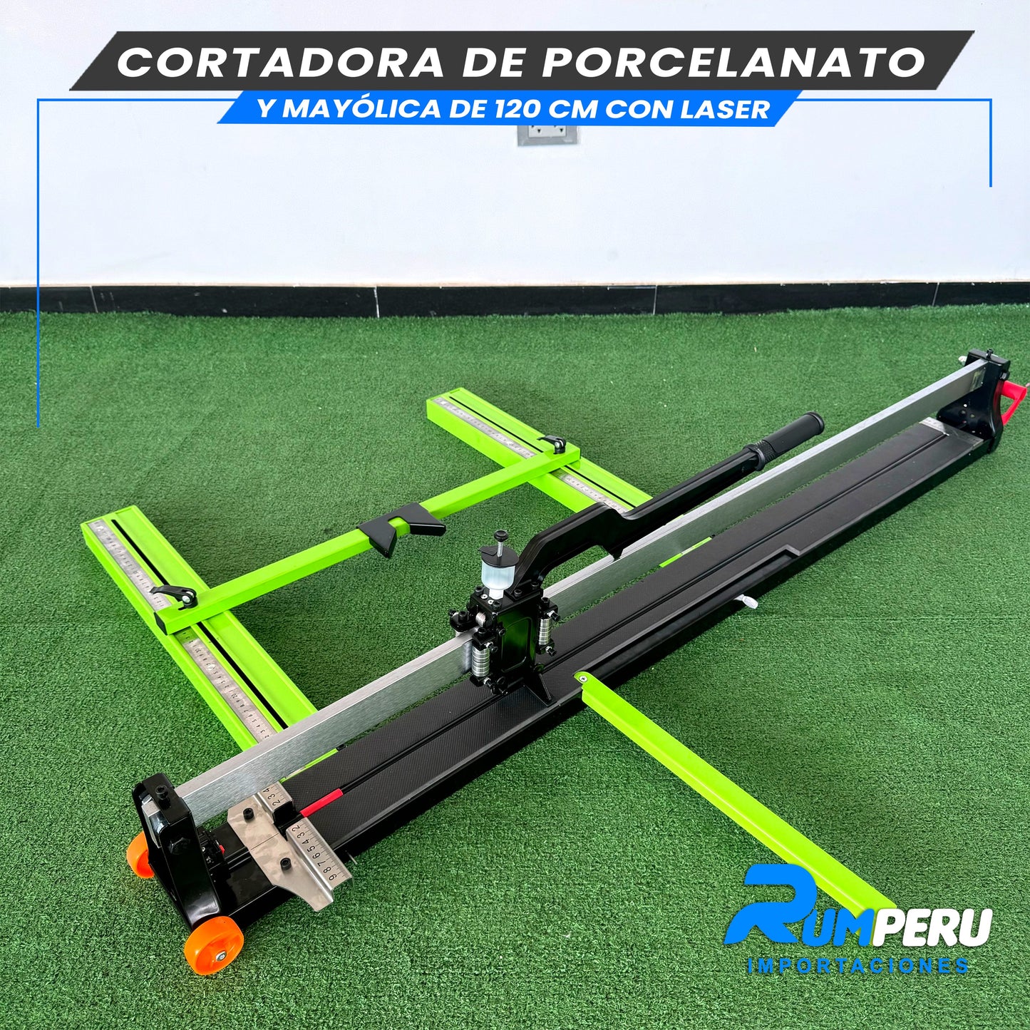 Cortadora de Mayólica y Porcelanato 120Cm (Con Laser)
