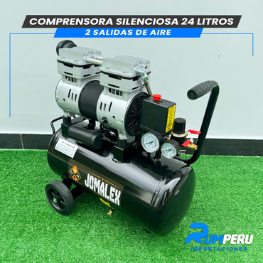 Comprensora Silenciosa 24L (2 Salidas de Aire)