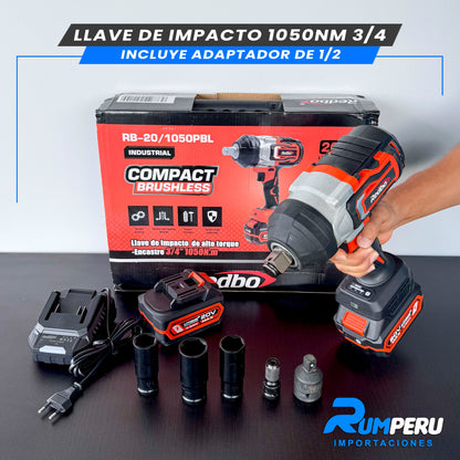 LLAVE DE IMPACTO 1050NM 3/4