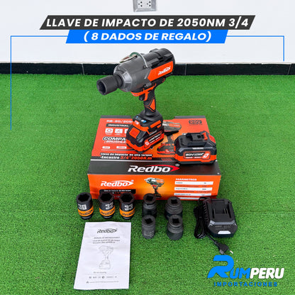 Llave de Impacto de 2050NM Encastre de 3/4