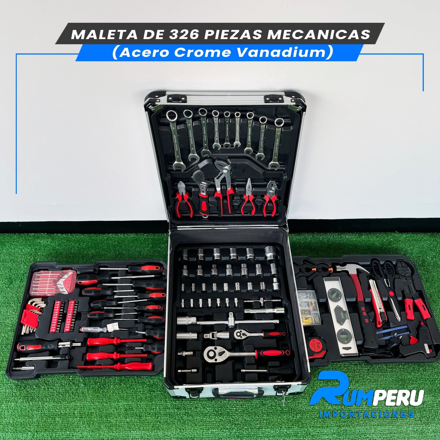 Maleta de Herramientas 326 Piezas