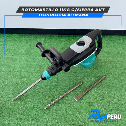 Rotomartillo 11 Kilo Gramos sistema AVT (Tecnología Alemana)