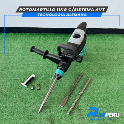 Rotomartillo 11 Kilo Gramos sistema AVT (Tecnología Alemana)