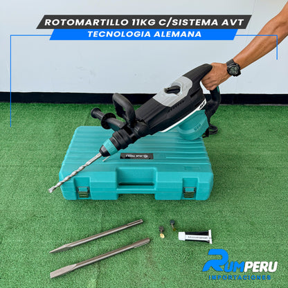 Rotomartillo 11 Kilo Gramos sistema AVT (Tecnología Alemana)
