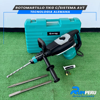 Rotomartillo 11 Kilo Gramos sistema AVT (Tecnología Alemana)