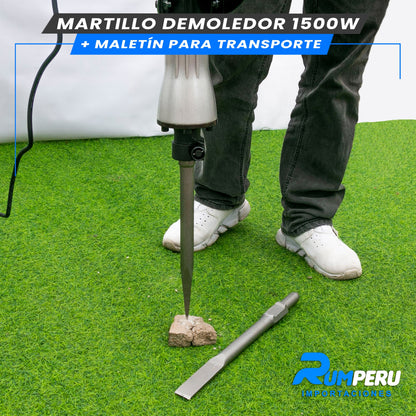 Demoledor 15 Kilos Con Hammer 1500w