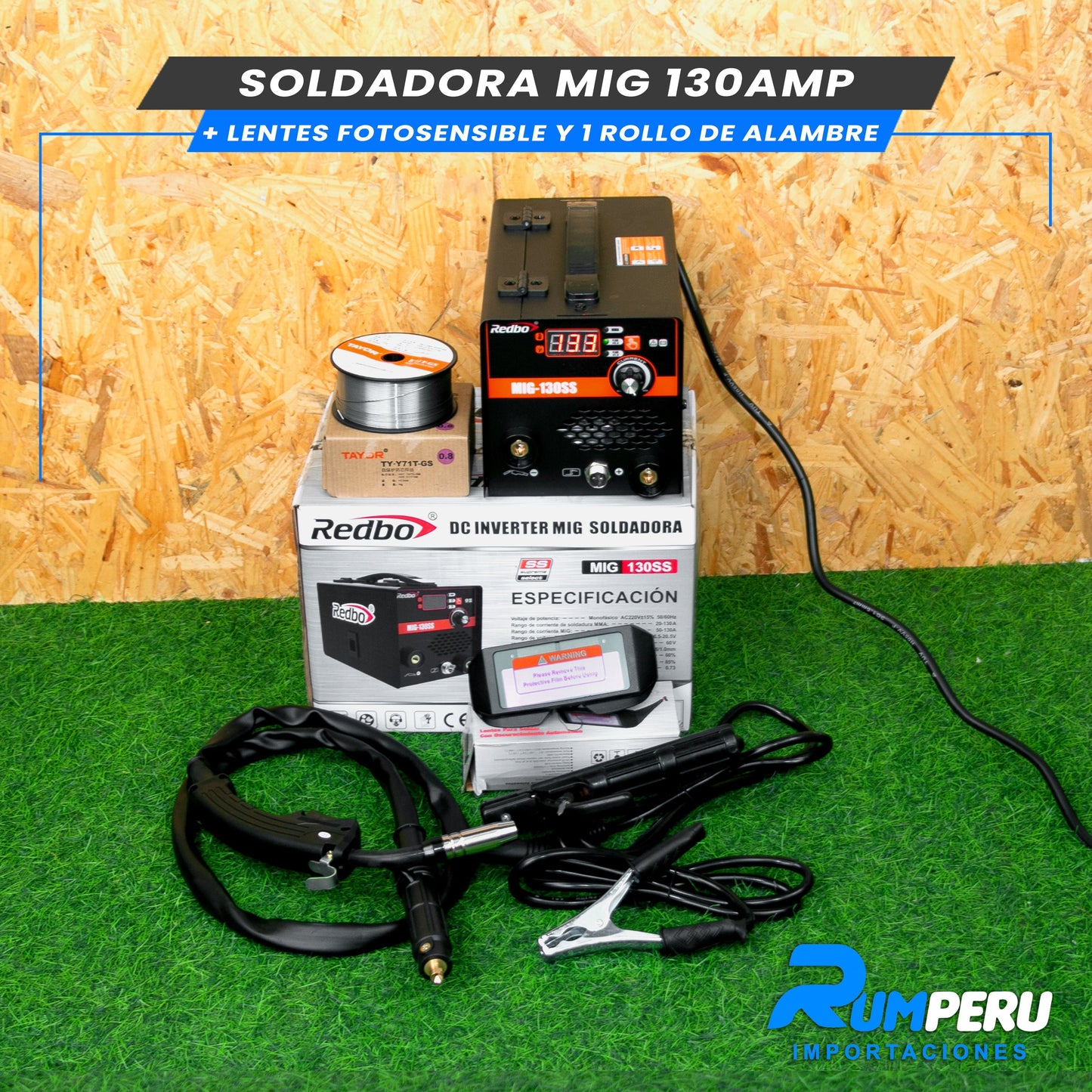 Soldadora Multiproceso 130A (MIG - MMA)