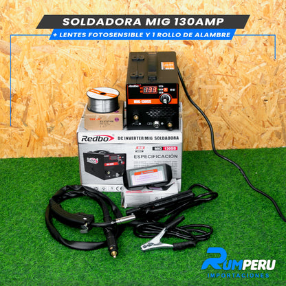 Soldadora Multiproceso 130A (MIG - MMA)