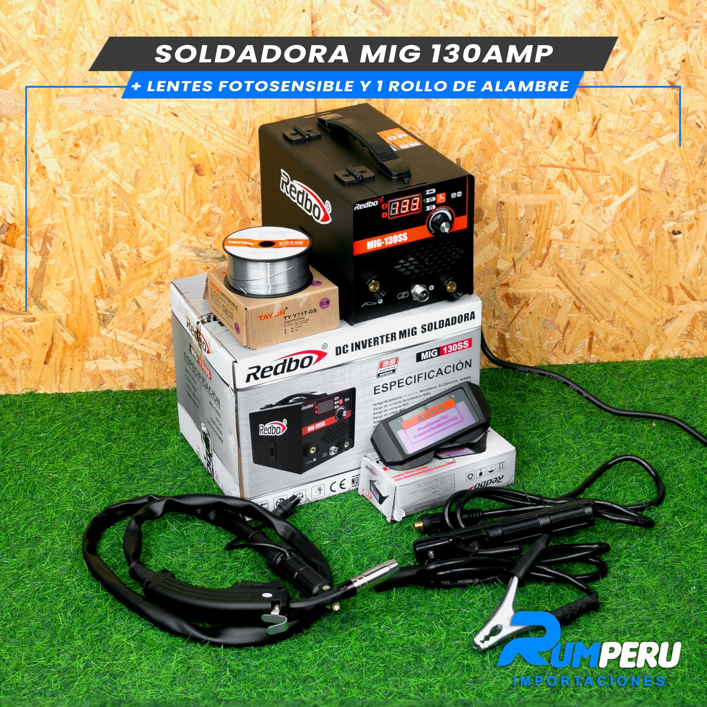 Soldadora Multiproceso 130A (MIG - MMA)