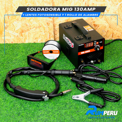 Soldadora Multiproceso 130A (MIG - MMA)