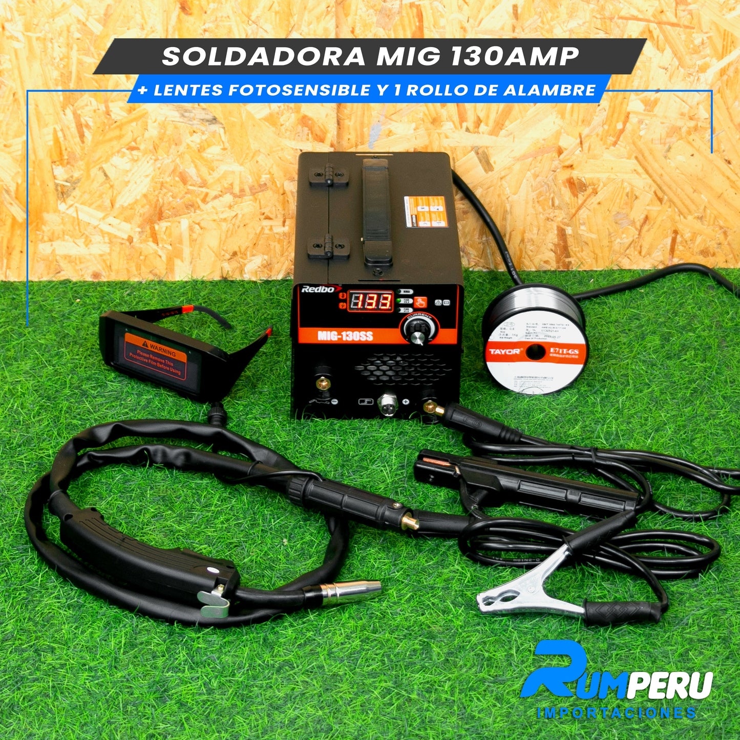 Soldadora Multiproceso 130A (MIG - MMA)