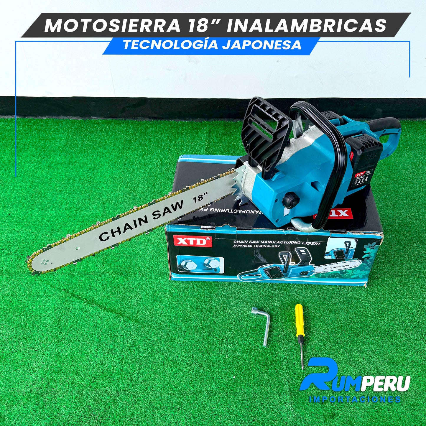 Motosierra 18 Pulgadas tecnologia Japonesa