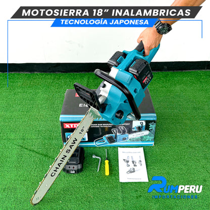 Motosierra 18 Pulgadas tecnologia Japonesa