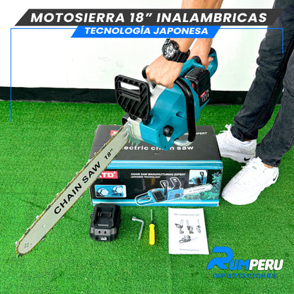 Motosierra 18 Pulgadas tecnologia Japonesa