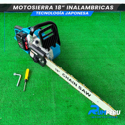 Motosierra 18 Pulgadas tecnologia Japonesa