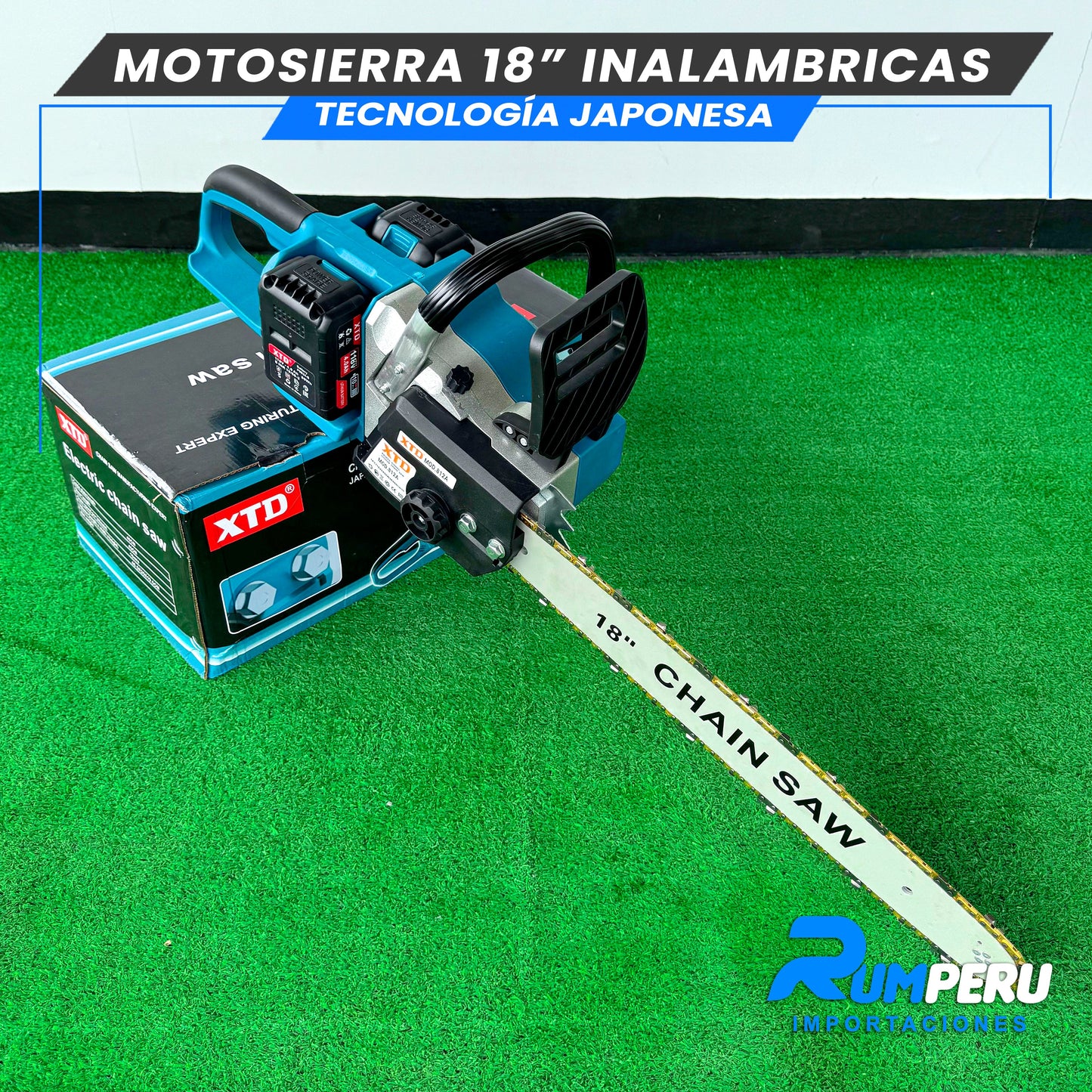 Motosierra 18 Pulgadas tecnologia Japonesa