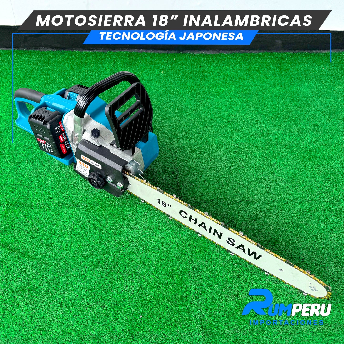 Motosierra 18 Pulgadas tecnologia Japonesa