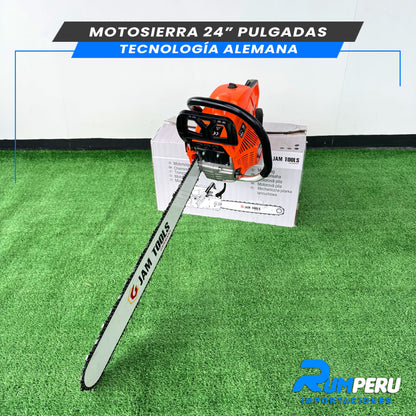 MOTOSIERRA 24 PULGADAS TECNOLOGÍA ALEMANA