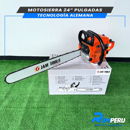 MOTOSIERRA 24 PULGADAS TECNOLOGÍA ALEMANA