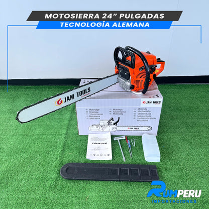 MOTOSIERRA 24 PULGADAS TECNOLOGÍA ALEMANA