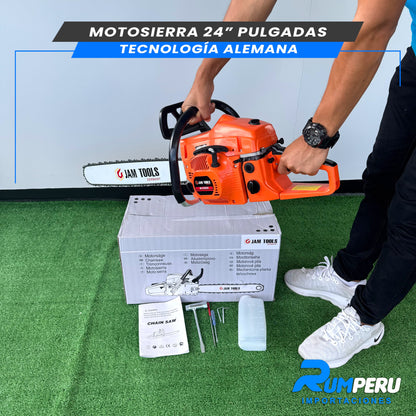 MOTOSIERRA 24 PULGADAS TECNOLOGÍA ALEMANA