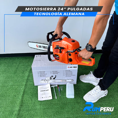 MOTOSIERRA 24 PULGADAS TECNOLOGÍA ALEMANA